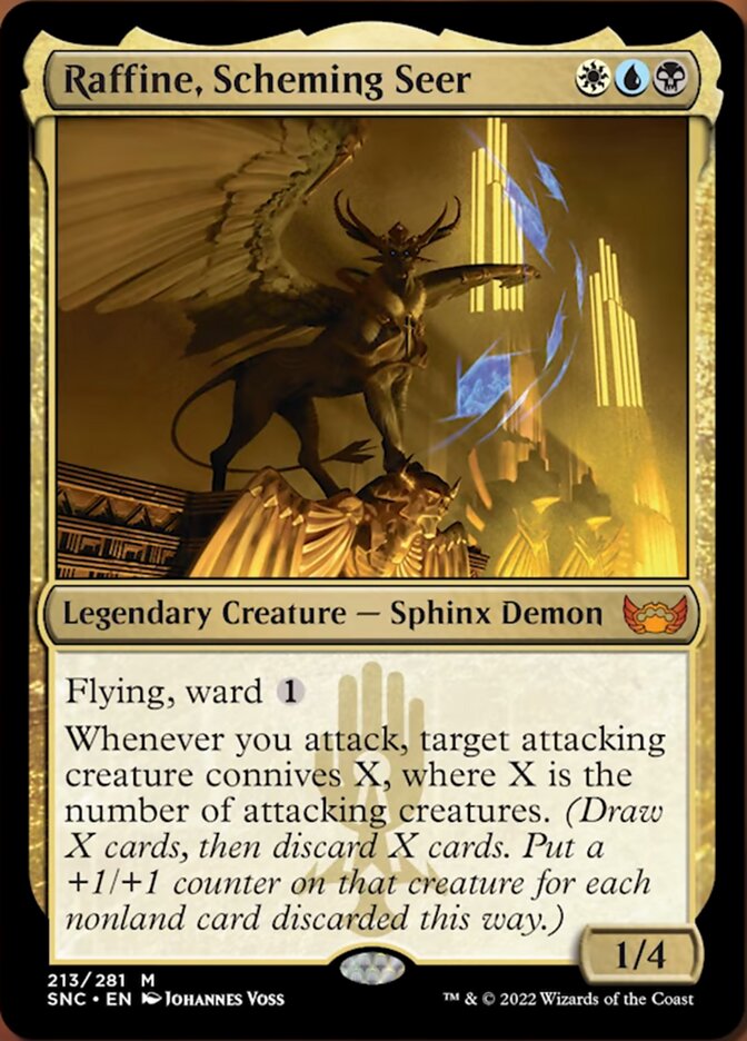 Raffine, Scheming Seer [Streets of New Capenna] [Foil]