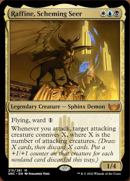 Raffine, Scheming Seer [Streets of New Capenna] [Foil]