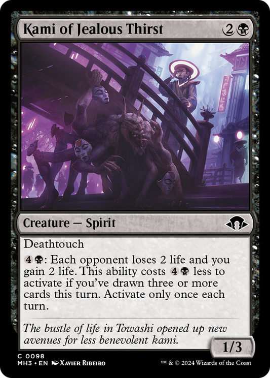 Kami of Jealous Thirst [Modern Horizons 3] [Foil]