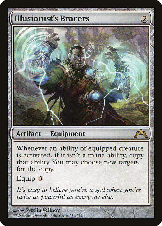 Illusionist's Bracers [Gatecrash] [Foil]