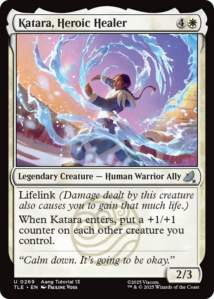Katara, Heroic Healer (0269) [Avatar: The Last Airbender: Eternal-Legal] [Foil]