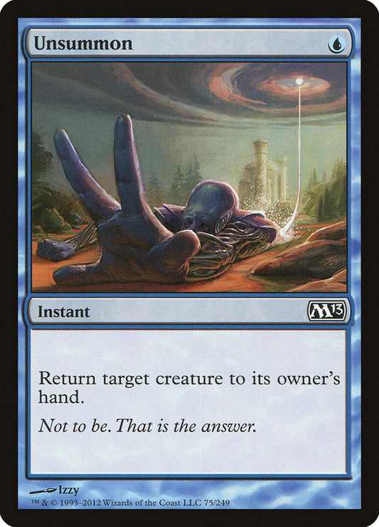 Unsummon [Core Set 2013] [Foil]