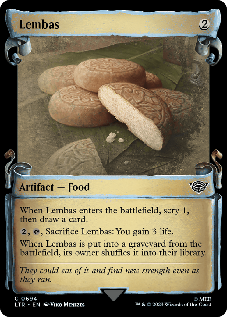 Lembas [The Lord of the Rings: Tales of Middle-Earth Showcase Scrolls] [Foil]