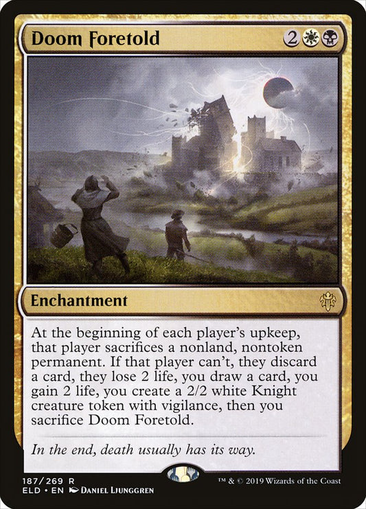 Doom Foretold [Throne of Eldraine] [Foil]