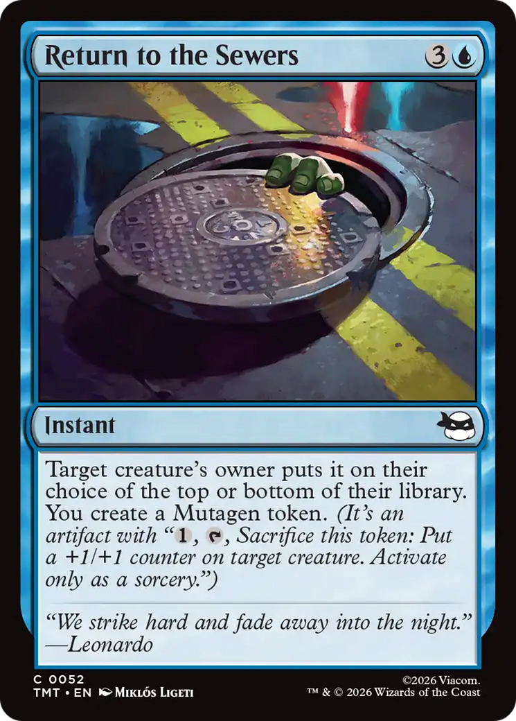 Return to the Sewers [Teenage Mutant Ninja Turtles] [Foil]