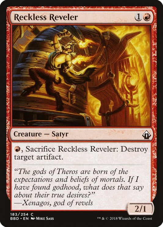 Reckless Reveler [Battlebond] [Foil]