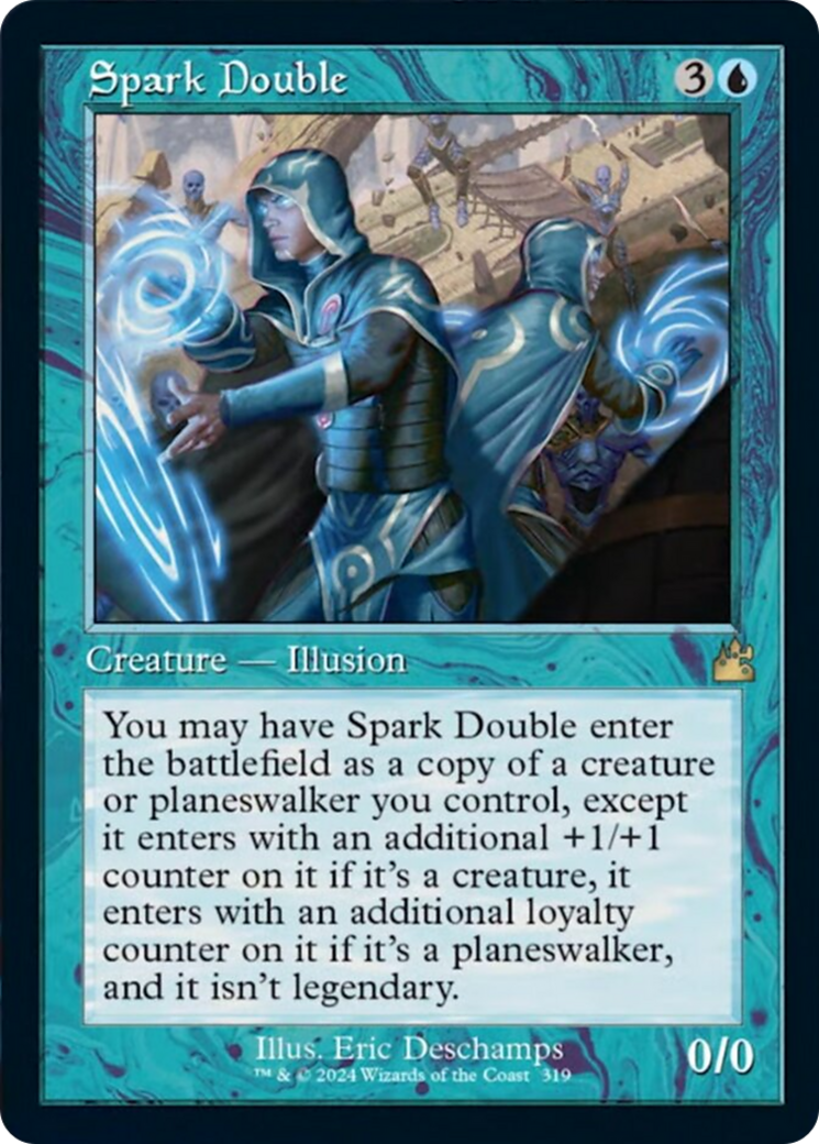 Spark Double (Retro Frame) [Ravnica Remastered] [Foil]