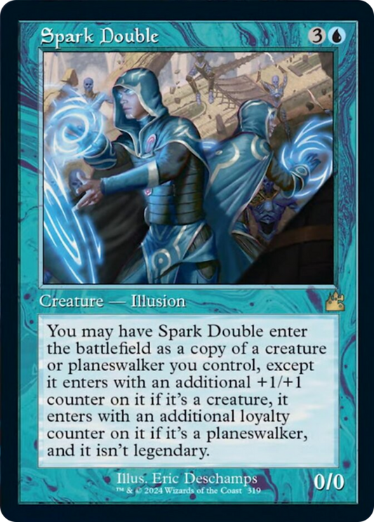 Spark Double (Retro Frame) [Ravnica Remastered] [Foil]