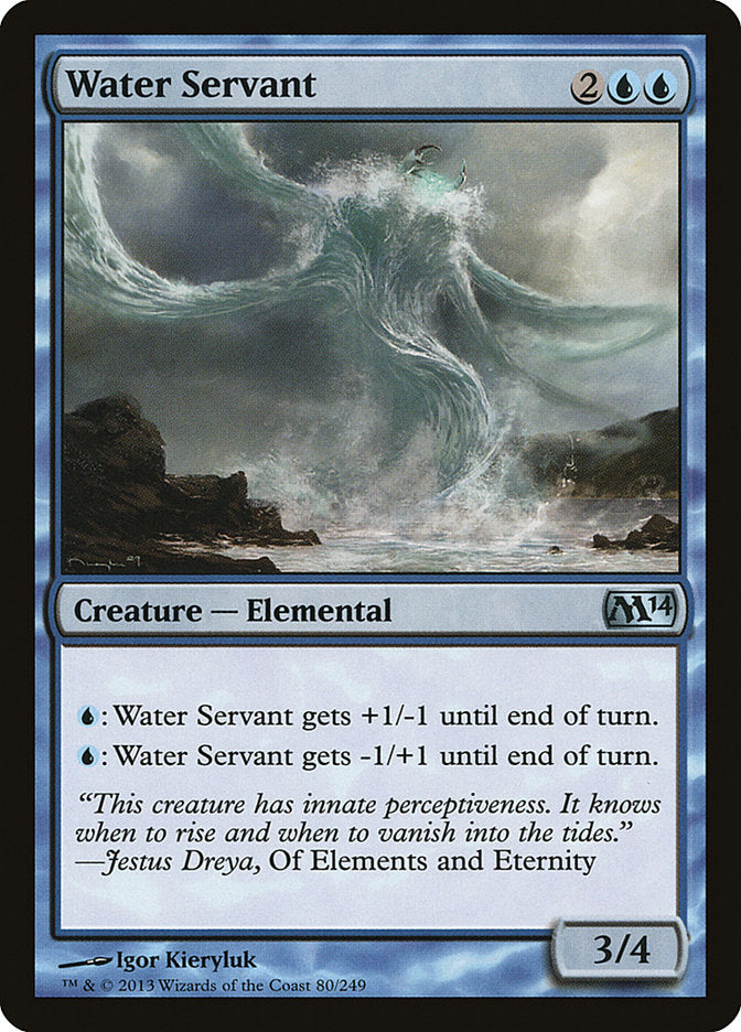 Water Servant [Core Set 2014] [Foil]