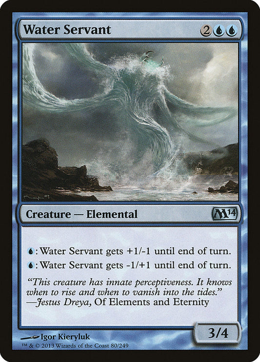 Water Servant [Core Set 2014] [Foil]