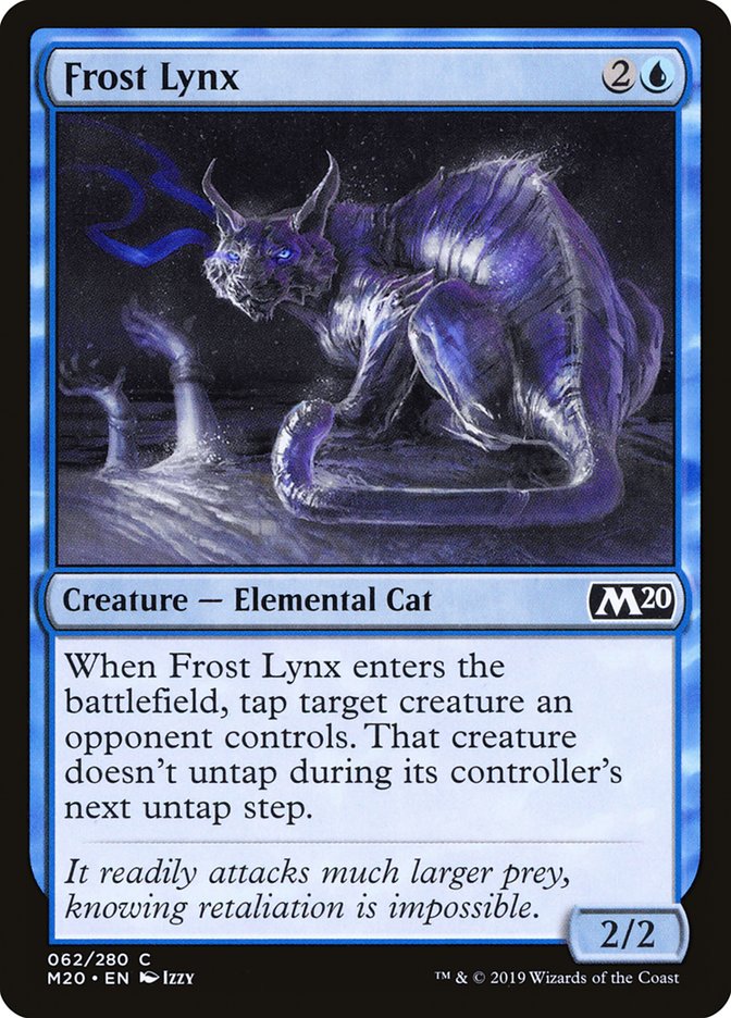 Frost Lynx [Core Set 2020] [Foil]