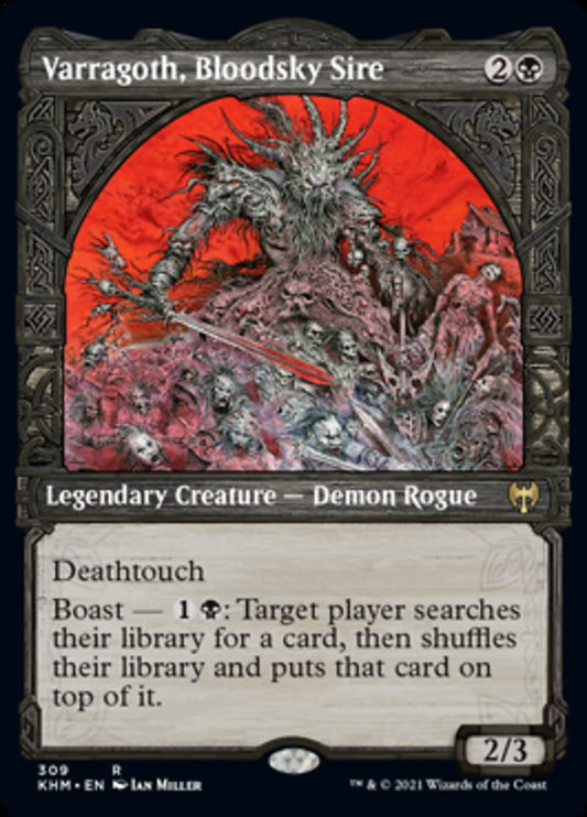 Varragoth, Bloodsky Sire (Showcase) [Kaldheim] [Foil]
