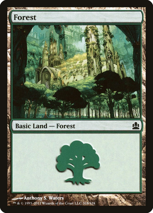 Forest (318) [Commander 2011]