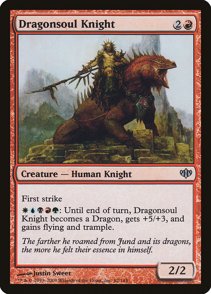 Dragonsoul Knight [Conflux] [Foil]