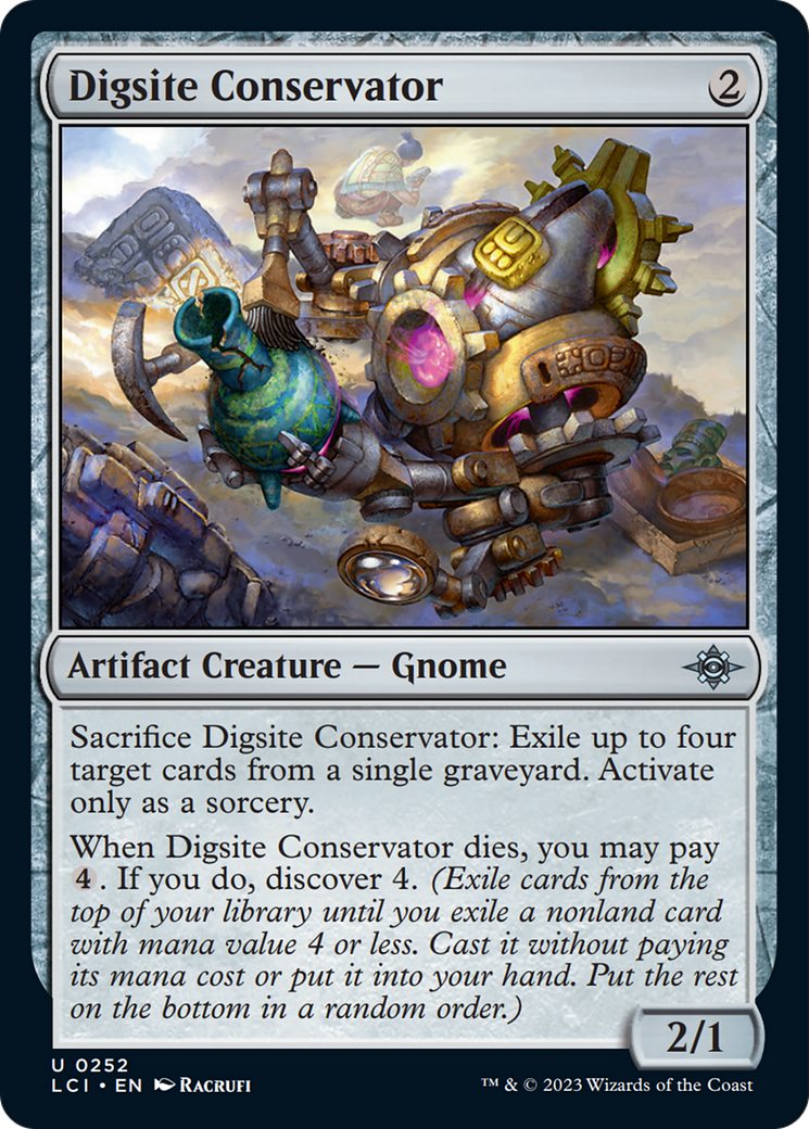 Digsite Conservator [The Lost Caverns of Ixalan] [Foil]