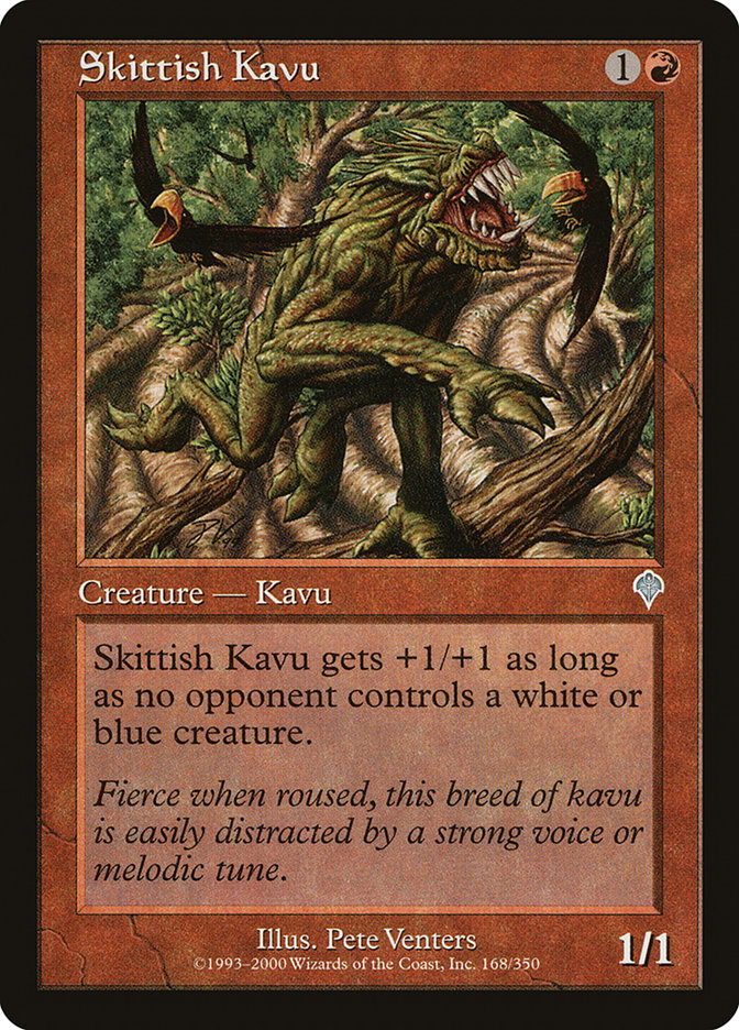 Skittish Kavu [Invasion] [Foil]