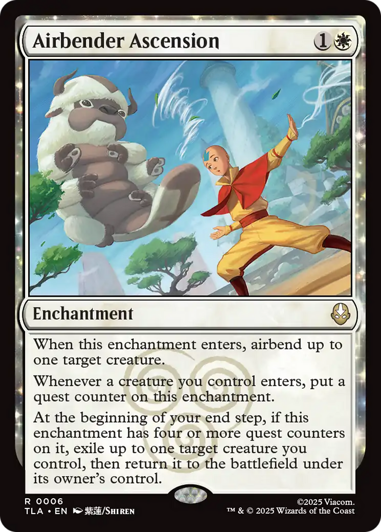 Airbender Ascension [Avatar: The Last Airbender] [Foil]