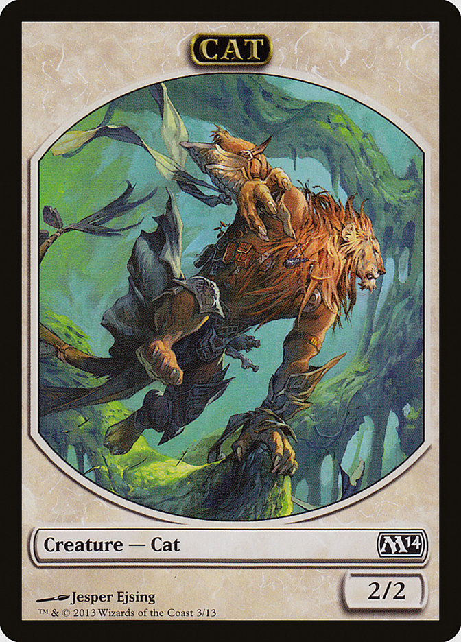 Cat Token [Core Set 2014 Tokens]