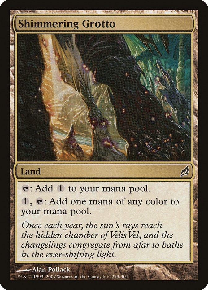 Shimmering Grotto [Lorwyn] [Foil]