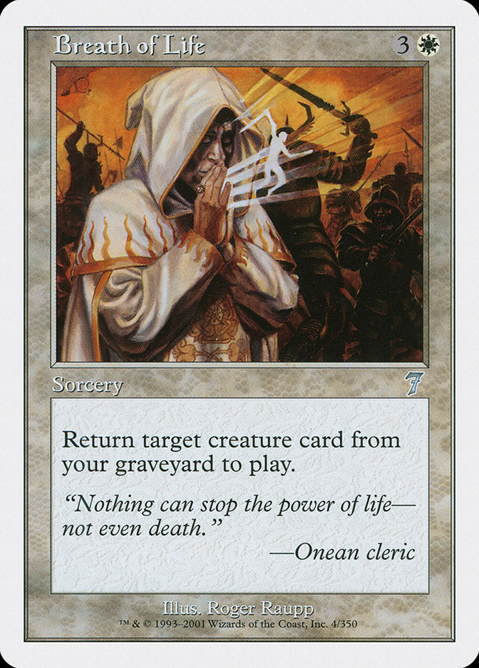 Breath of Life [Seventh Edition] [Foil]