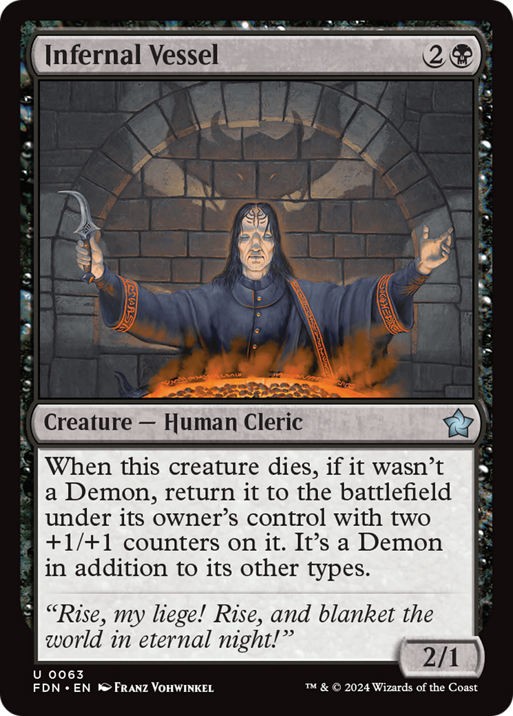Infernal Vessel [Foundations] [Foil]