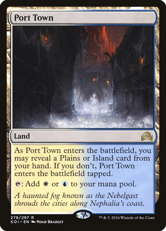 Port Town [Shadows over Innistrad] [Foil]