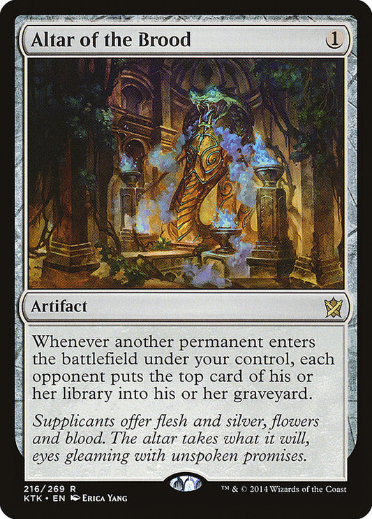 Altar of the Brood [Khans of Tarkir] [Foil]