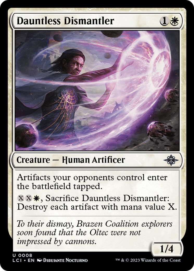 Dauntless Dismantler [The Lost Caverns of Ixalan] [Foil]
