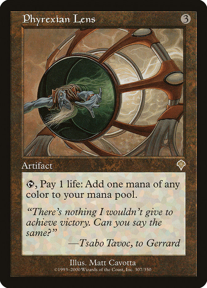 Phyrexian Lens [Invasion] [Foil]