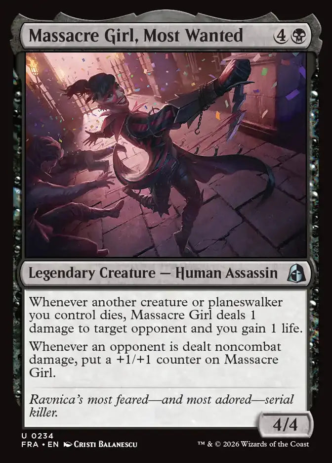 Massacre Girl, Most Wanted [Reality Fracture]