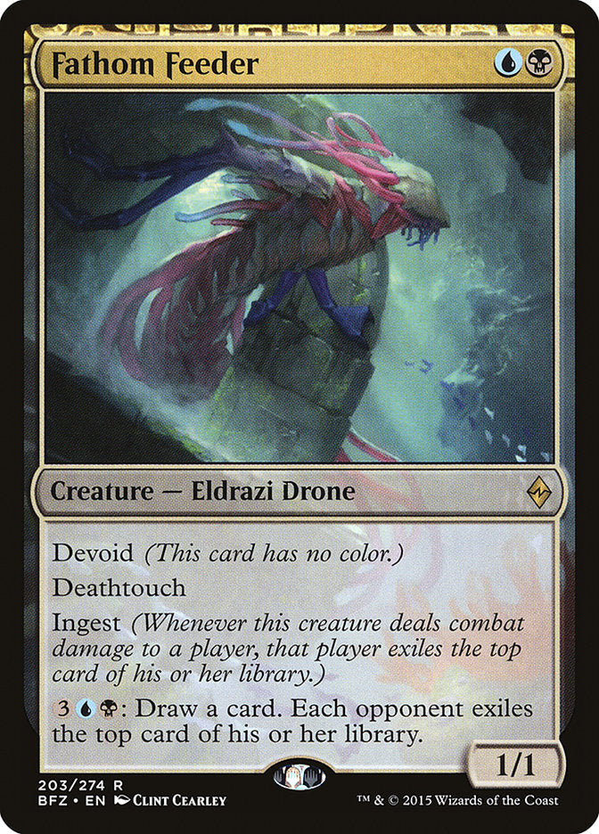 Fathom Feeder [Battle for Zendikar] [Foil]