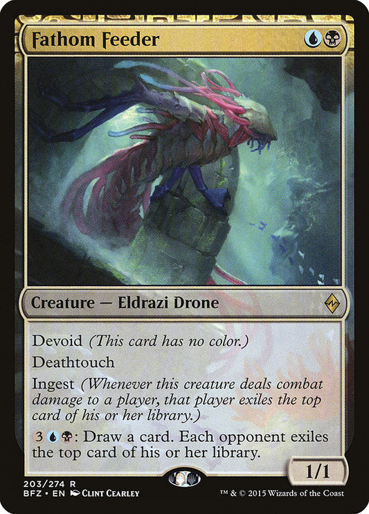 Fathom Feeder [Battle for Zendikar] [Foil]