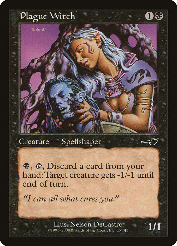 Plague Witch [Nemesis] [Foil]