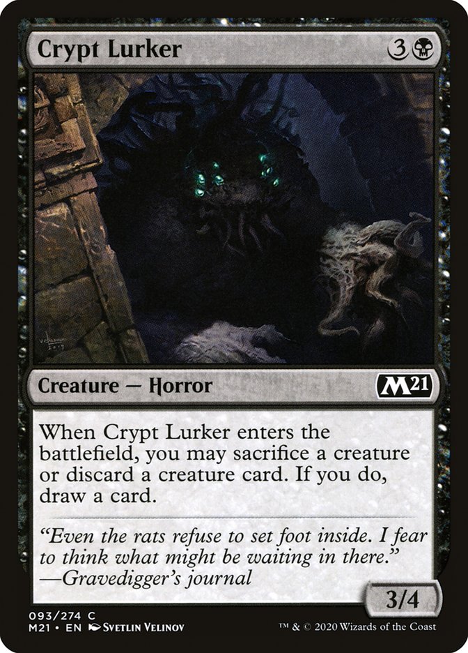 Crypt Lurker [Core Set 2021] [Foil]