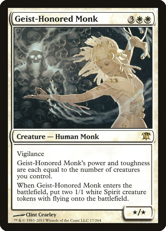 Geist-Honored Monk [Innistrad] [Foil]