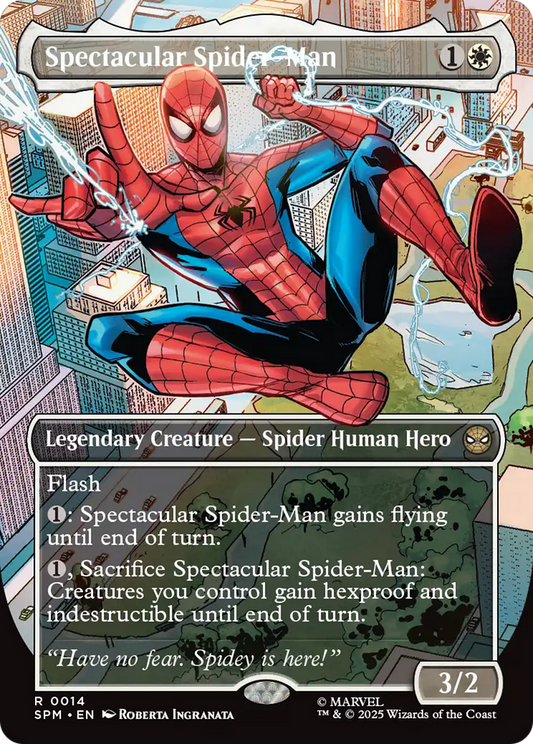 Spectacular Spider-Man (Borderless) [Marvel's Spider-Man] [Foil]