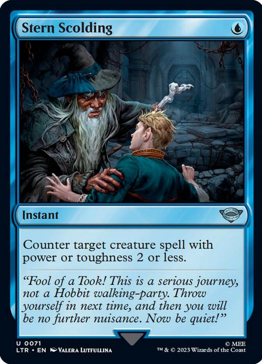 Stern Scolding [The Lord of the Rings: Tales of Middle-Earth] [Foil]