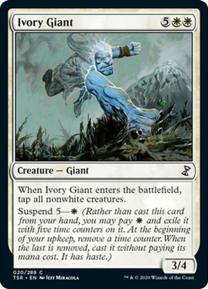 Ivory Giant [Time Spiral Remastered] [Foil]