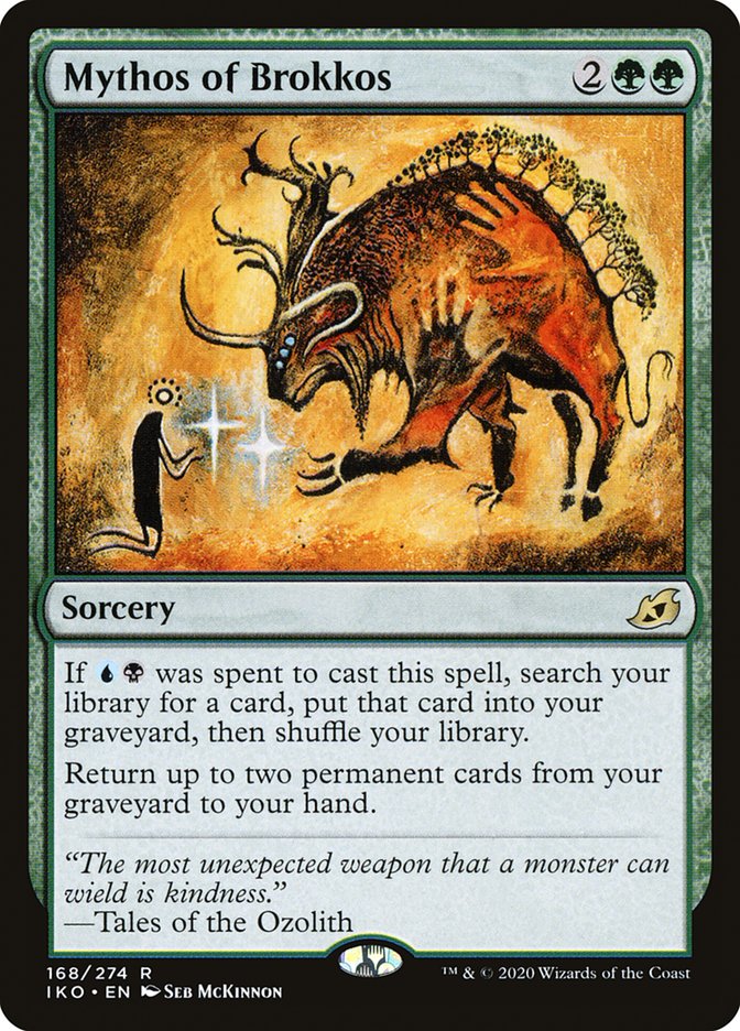 Mythos of Brokkos [Ikoria: Lair of Behemoths] [Foil]