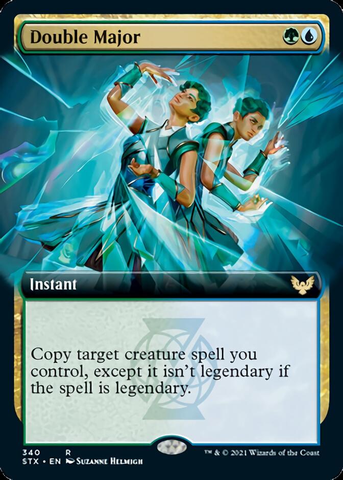 Double Major (Extended Art) [Strixhaven: School of Mages] [Foil]