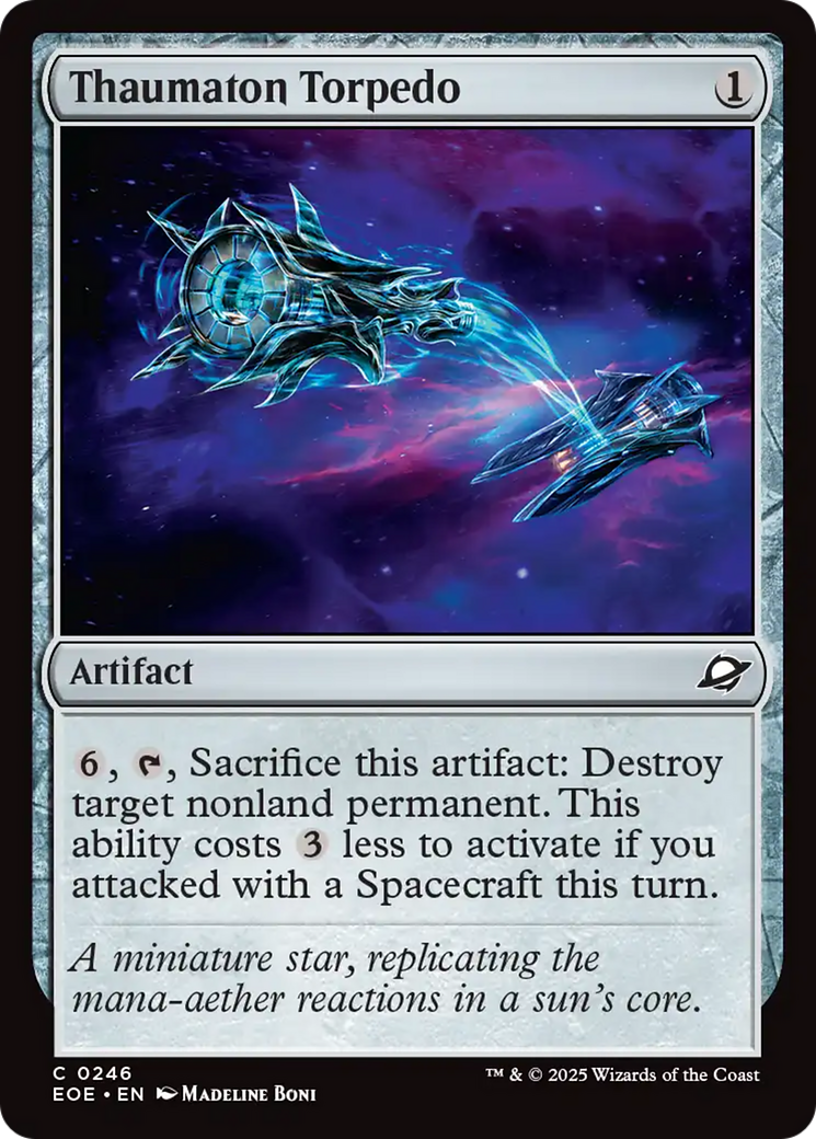 Thaumaton Torpedo [Edge of Eternities] [Foil]
