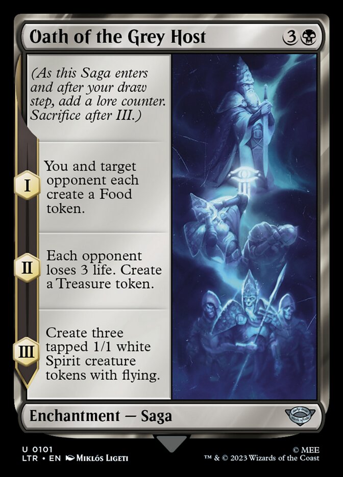 Oath of the Grey Host [The Lord of the Rings: Tales of Middle-Earth] [Foil]