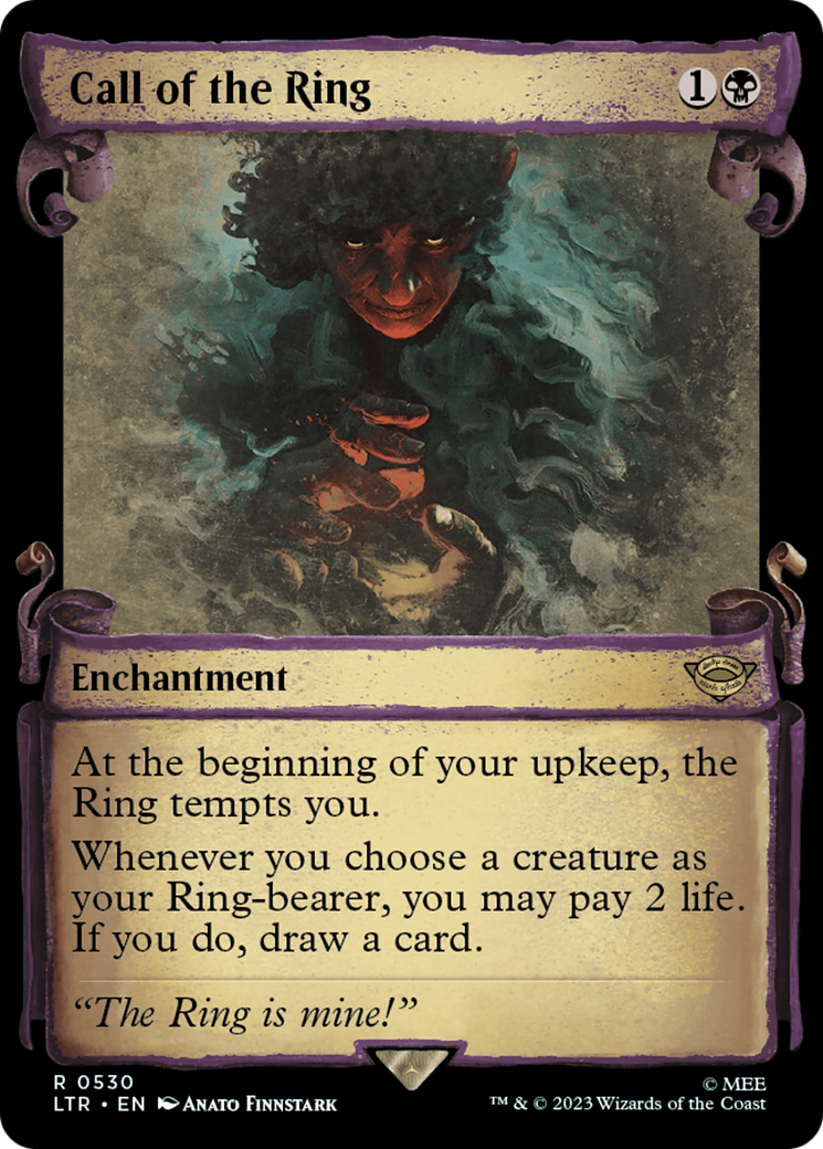 Call of the Ring [The Lord of the Rings: Tales of Middle-Earth Showcase Scrolls] [Foil]