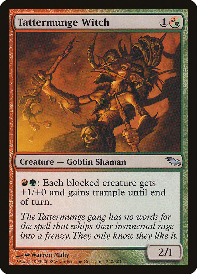 Tattermunge Witch [Shadowmoor] [Foil]