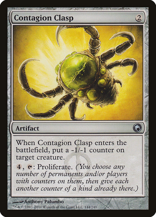 Contagion Clasp [Scars of Mirrodin] [Foil]
