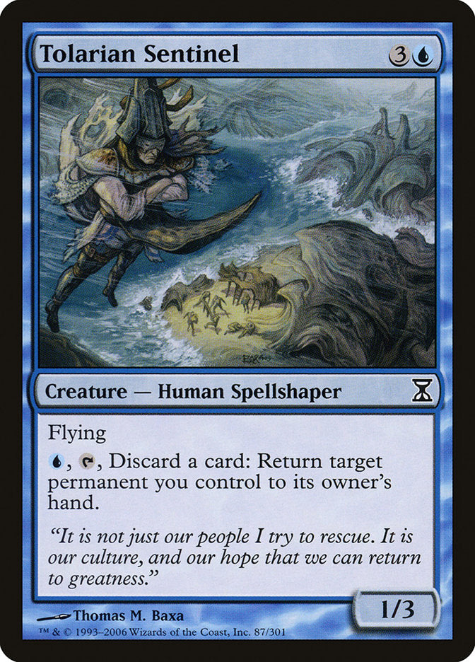 Tolarian Sentinel [Time Spiral] [Foil]