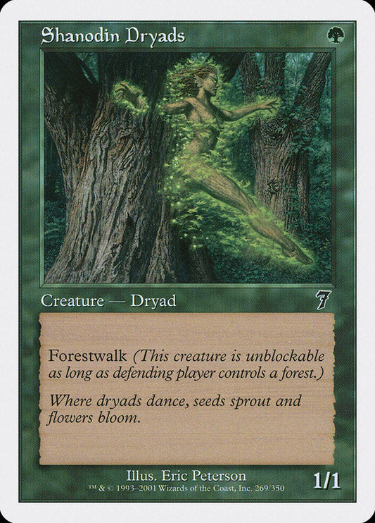 Shanodin Dryads [Seventh Edition] [Foil]