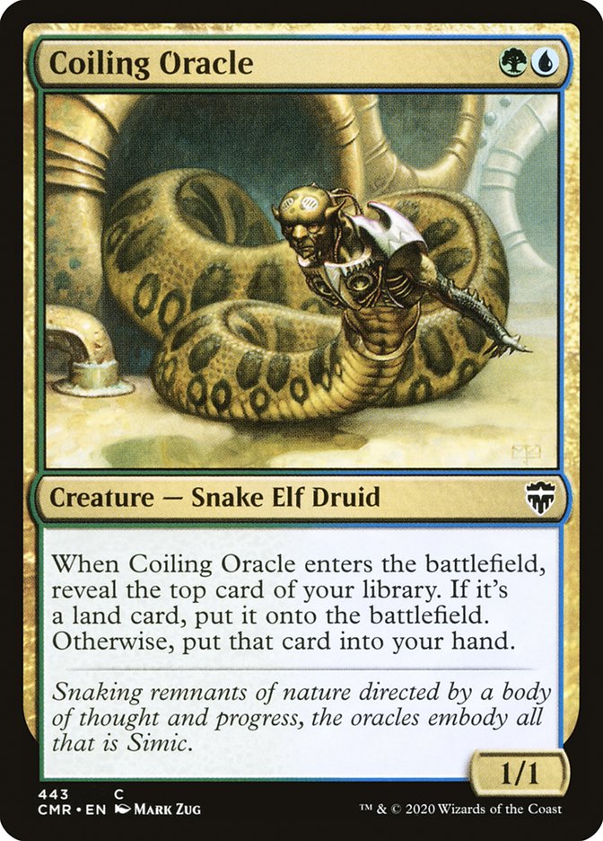 Coiling Oracle [Commander Legends] [Foil]