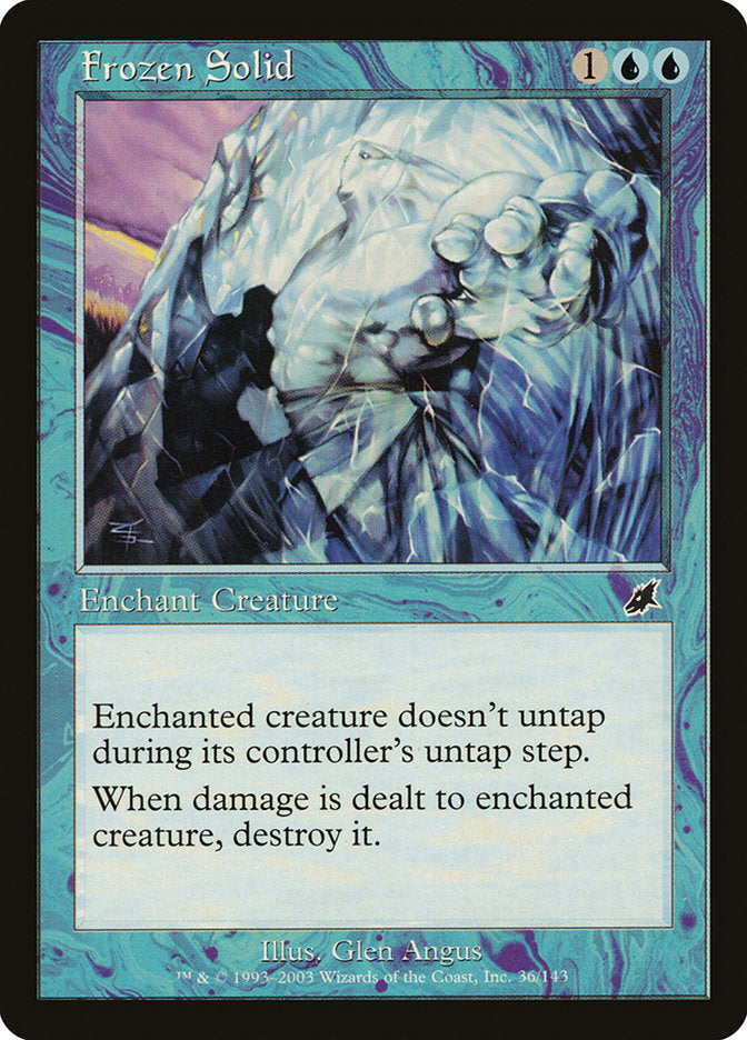 Frozen Solid [Scourge] [Foil]
