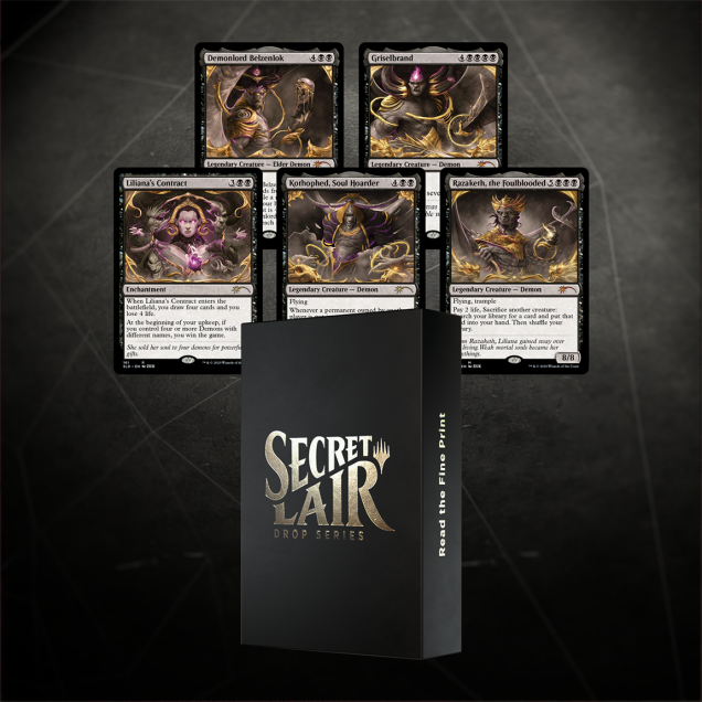 Secret Lair "Read the Fine Print" Non- Foil